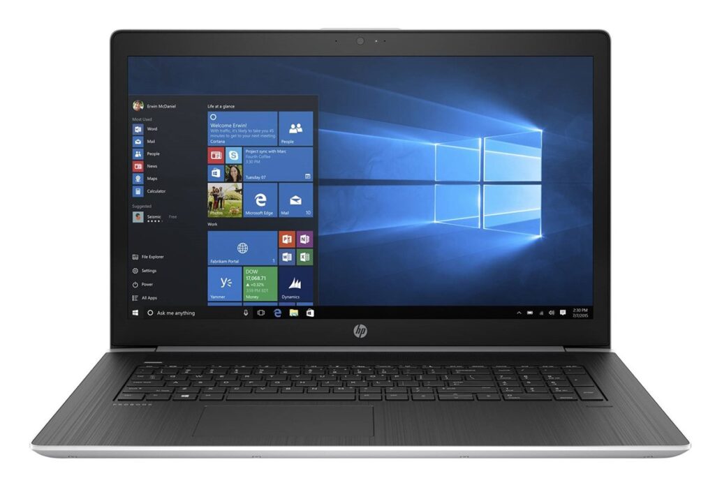 HP ProBook 470 G5 vista exterior