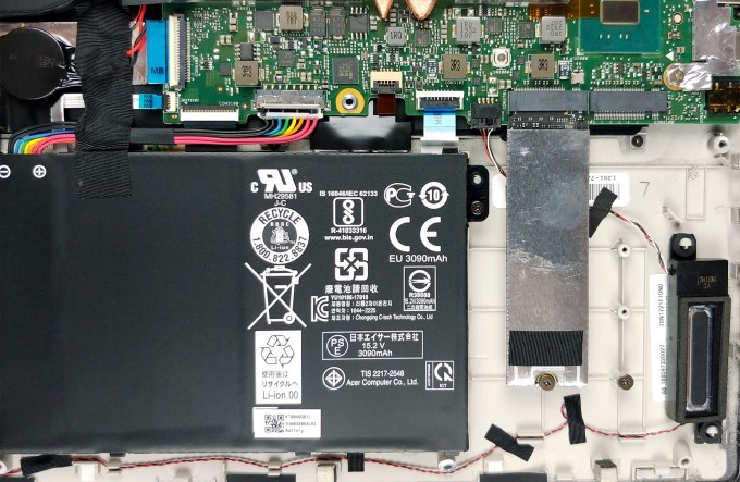 Ranuras SSD M.2 de Acer Aspire 7 A715-73G