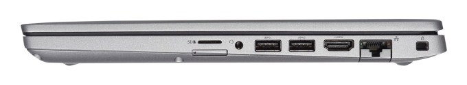 Puertos del lado derecho de Dell Latitude 5410