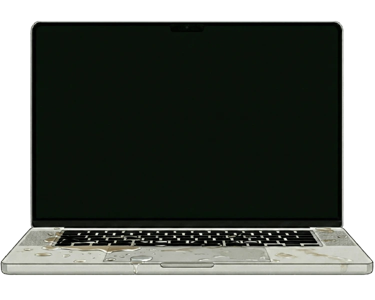 Reparación MacBook mojada
