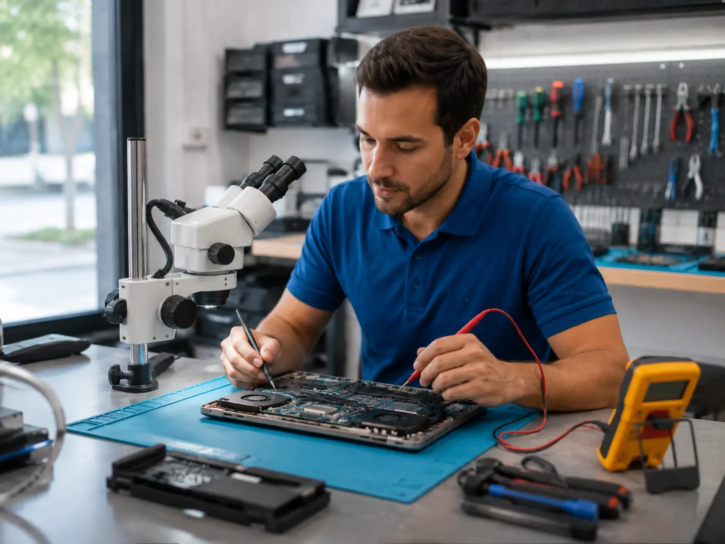 Diagnóstico técnico de una notebook