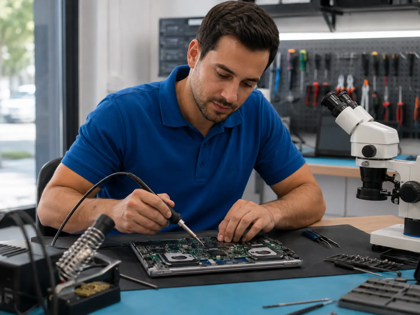 Reparación técnica de una notebook